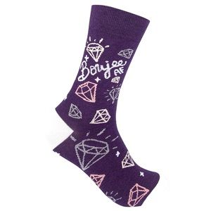 Funny “Boujee AF” socks